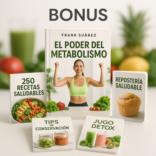 Salud y Bienestar en tu Cocina + 6 BONOS EXCLUSIVOS